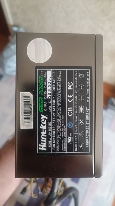 Блок питания huntkey 550w