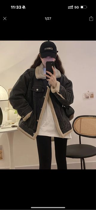 Теплая джинсовка в наличии