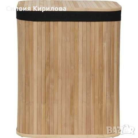Кош за пране от бамбук