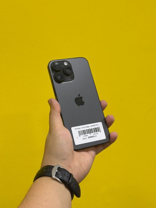 Iphone 14 Pro Max, 128гб, 80% акб, Kaspi 0-0-24
