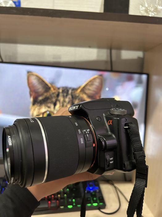 Sony slt A35.  (SAM 55-200) и kit