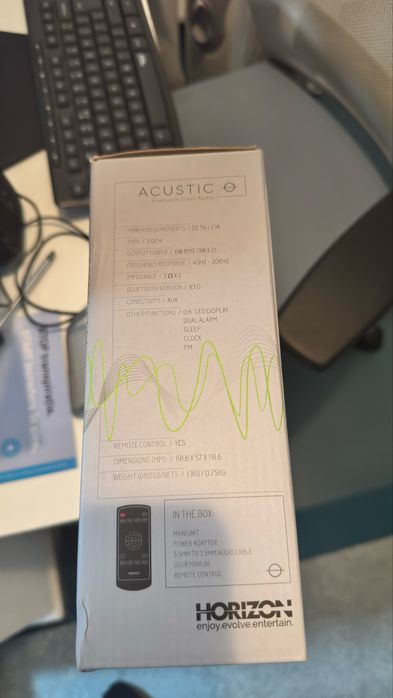 Horizon Bluetooth Clocak radio