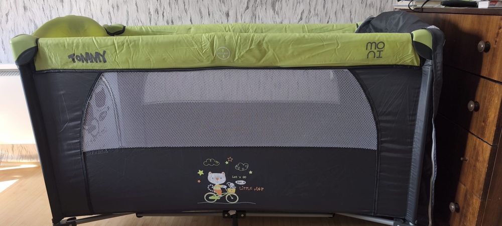 Бебешка сгъваема кошара