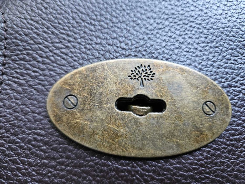 Mulberry Bayswater дамска чанта естествена кожа