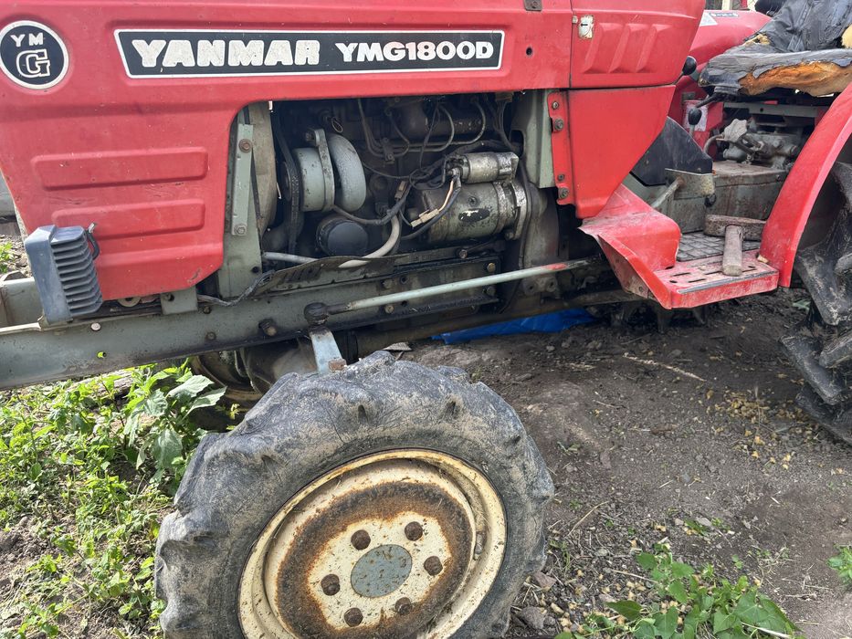 Yanmar YMG1800D 4x4 + freză 120 cm