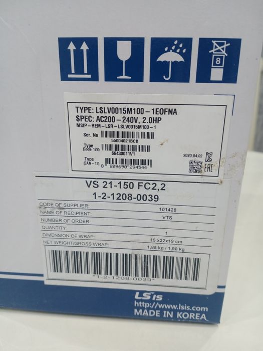 Преобразователь частоты 220V/3фазы