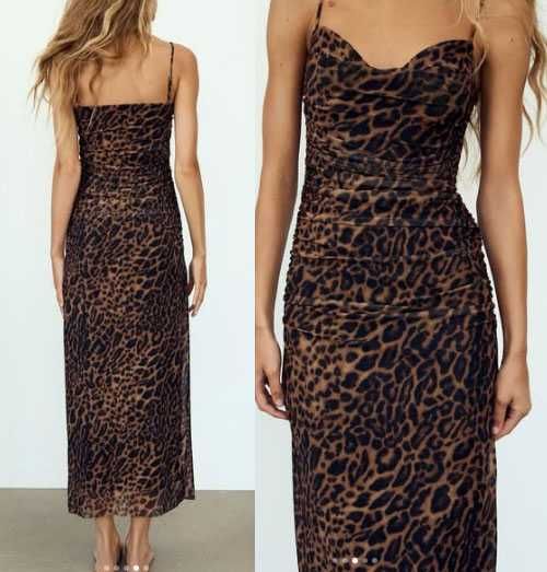 Заглавие:
Нова тюлена рокля ZARA – с етикет, стилна, размер M,  32 лв!