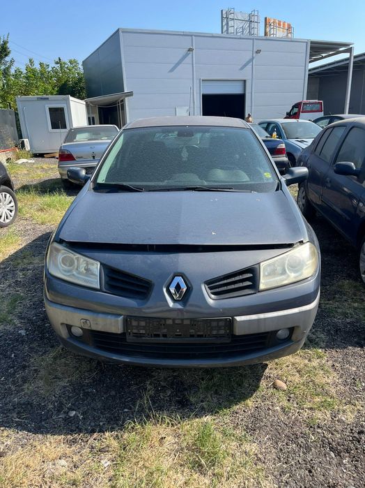 Dezmembrez Renault Megane 2 facelift 1,9 TDI cutie automata 2007 gri bleo
