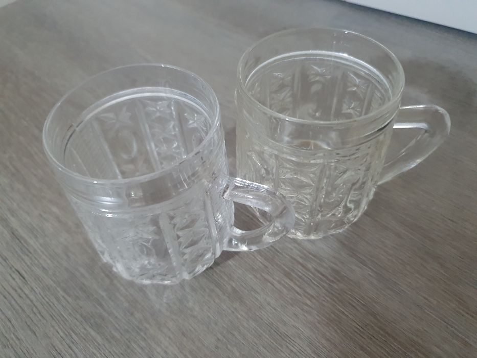 Рюмки, советский хрусталь.