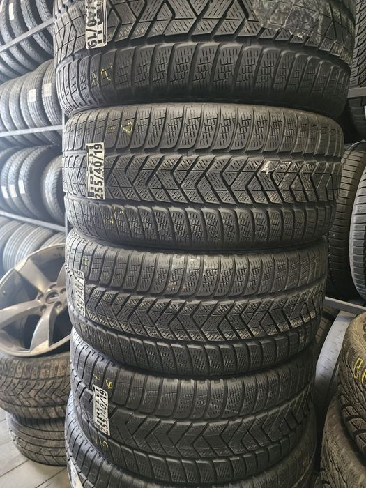 255 40 19 anvelope Pirelli si Nokian de iarna adâncime profil 6,5mm