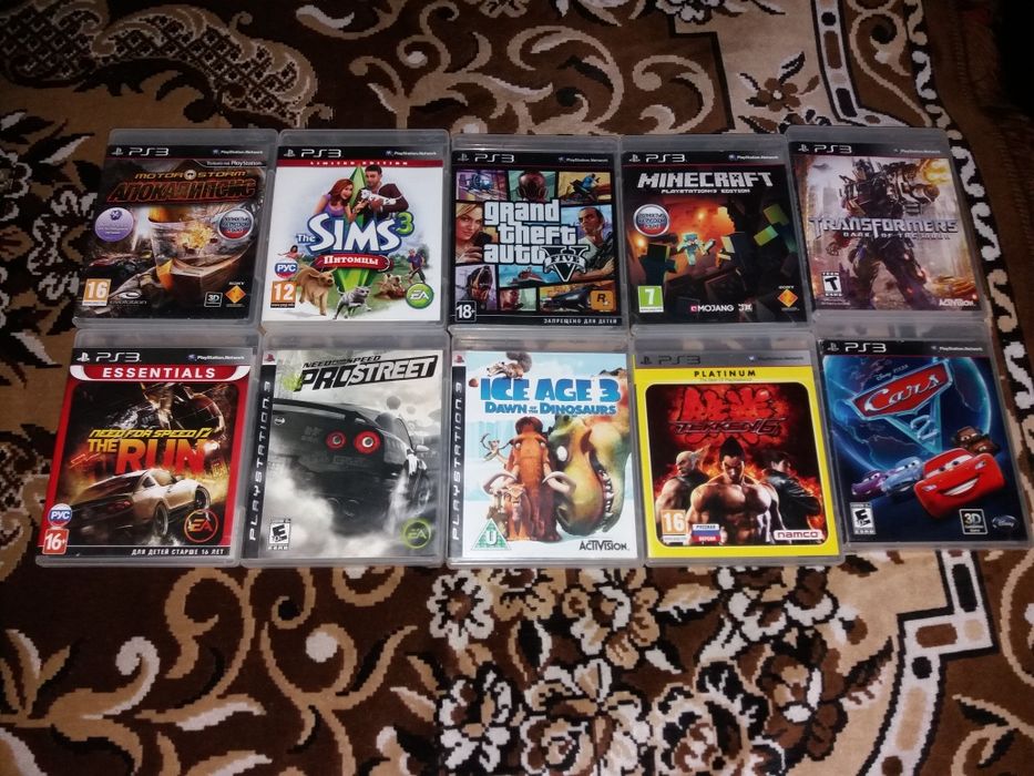 Игры ПС3 диски лицензионные