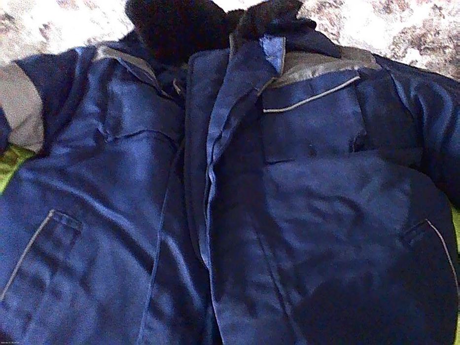 Зимний комплект рабочей одежды.