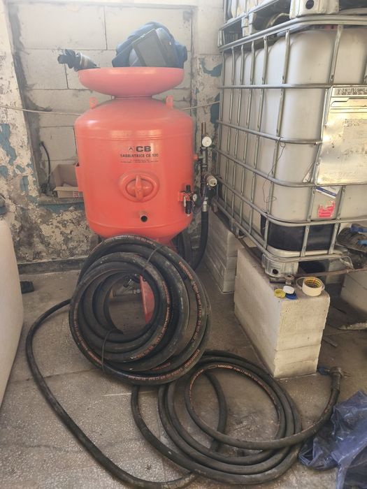 Cînd instalație de curățare industrială pneumatică