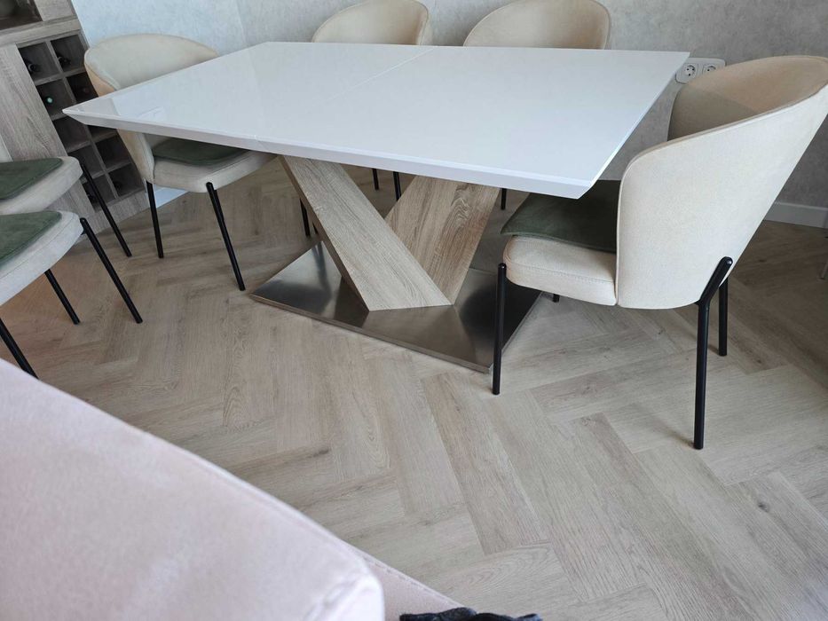 Трапеза маса MDF
