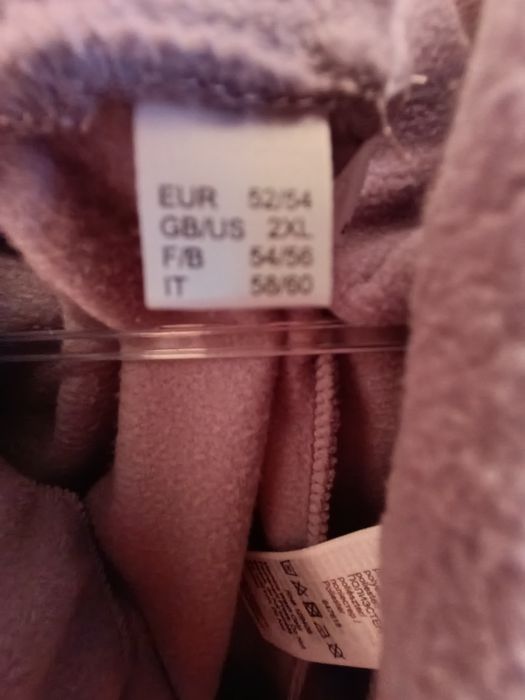 Pantaloni fleece de damă, măsură mare