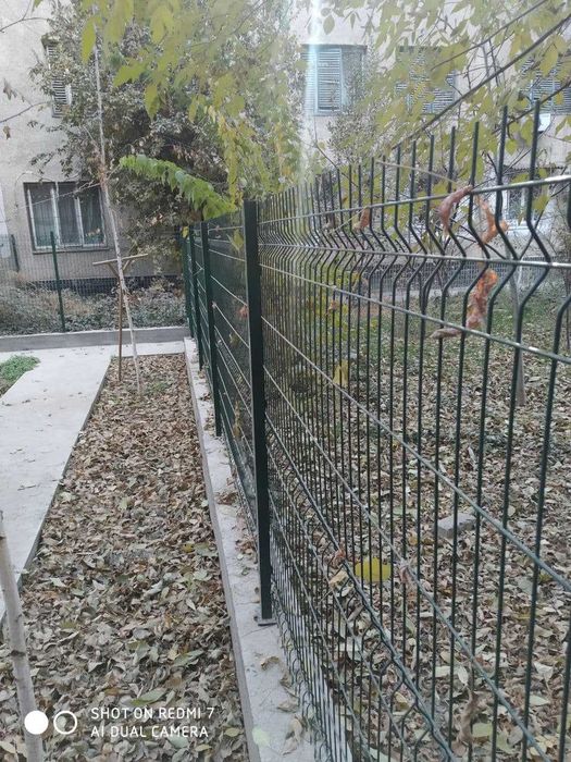 Еврозабор, сетка сполимерным покрытием