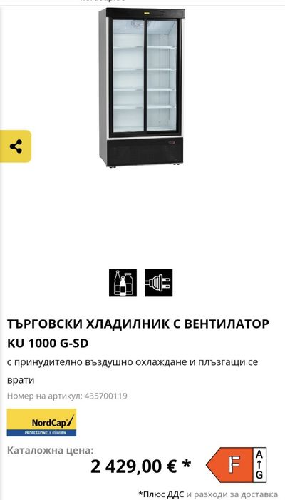 Двойна  витрина - професионална