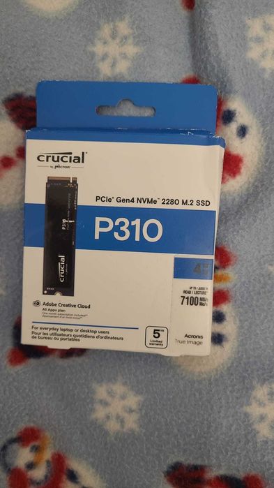 ssd  Crucial P310 de 4TB PCIe Gen4 NVMe M.2 SSD , nou