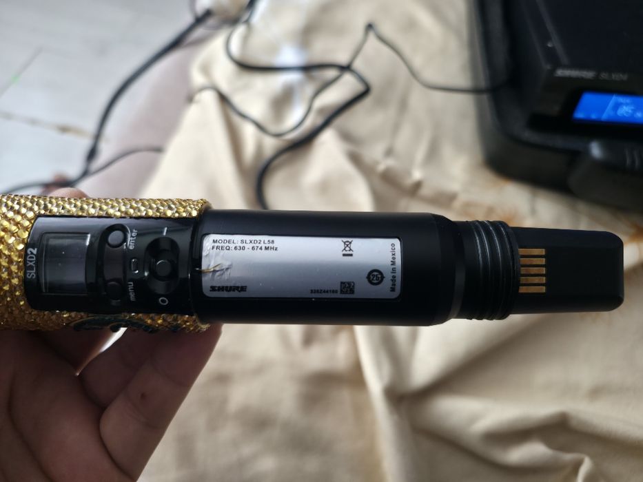 Microfon shure slxd clona 1:1 cu nexadyne 8s