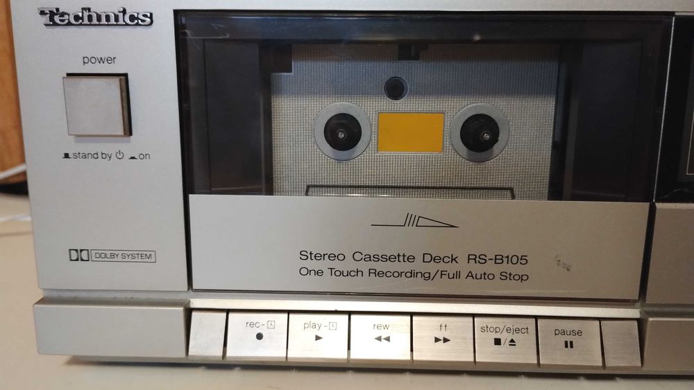 casetofon deck Technics RSB105 radio