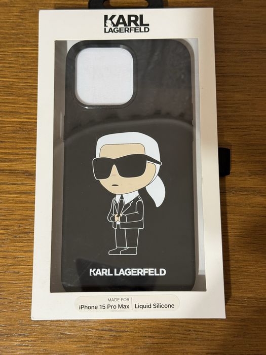 Опигинален кейс на Karl legerfeld iphone 15 pro max