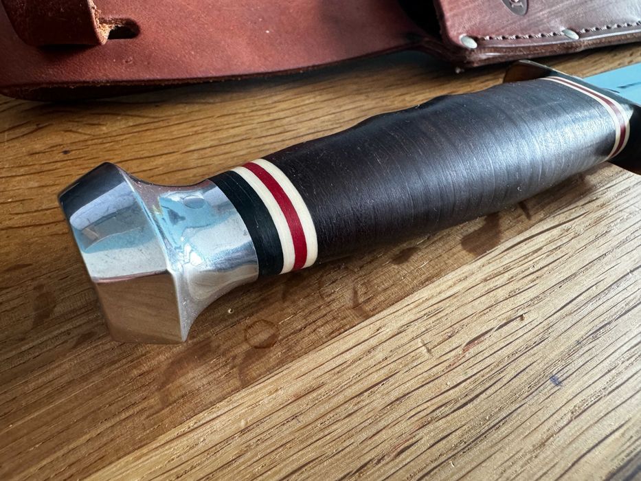 Kabar Marine Hunter Ловен нож Кабар Кожена дръжка