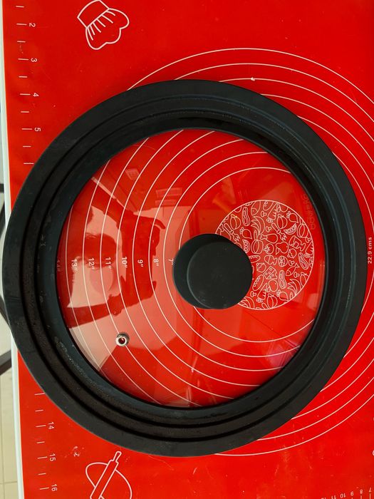 Capac din sticla pt oala, adaptabil pe 4 dimensiuni 24-30 cm