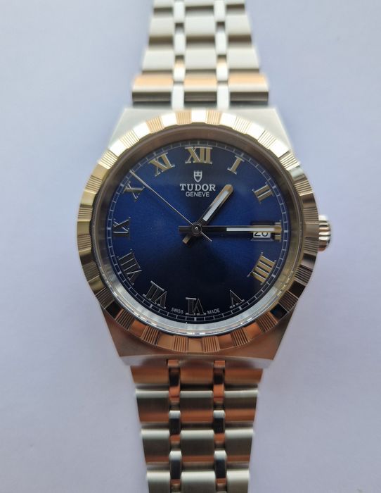 Ceas de mână bărbătesc automatic TUDOR blue dial