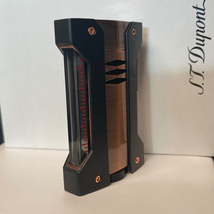 Оригинална запалка ST Dupont Defi Brushed Copper Гаранция Нова