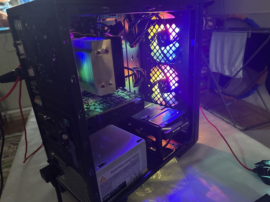 Игровой ПК с МОНИТОРом / 16 ГБ / SSD + 1ТБ / GTX 1050 Ti / Готов к раб
