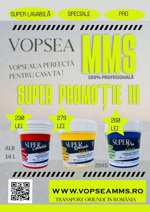 vopseamms.ro  "Comandă Acum"  PREȚURI  WOW  !!