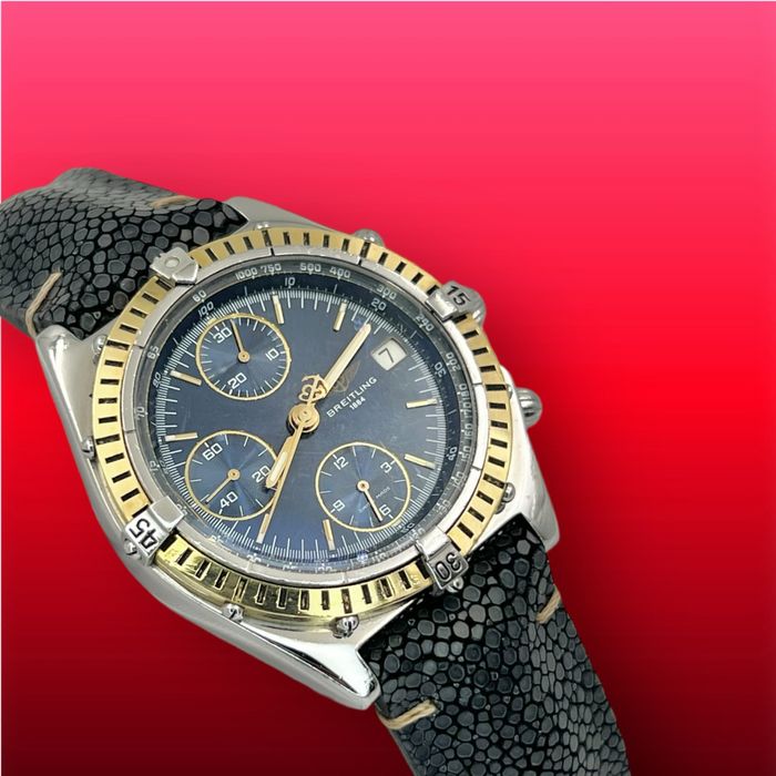Breitling Chronomat – Steel & 18k Gold Bezel, 39 мм, Automatic 7750