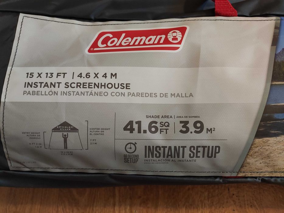 Umbrar Coleman cort pavilion 15x13 feet (4.5mx4m) instant pop-up NOU