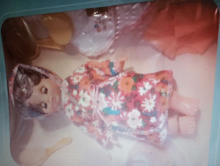 Стара колекционерска кукла - GFR (немска) и българска от 80 те години