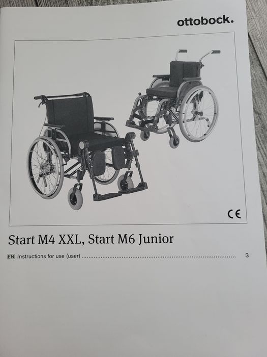 Vand scaun cu rotile Ottobock