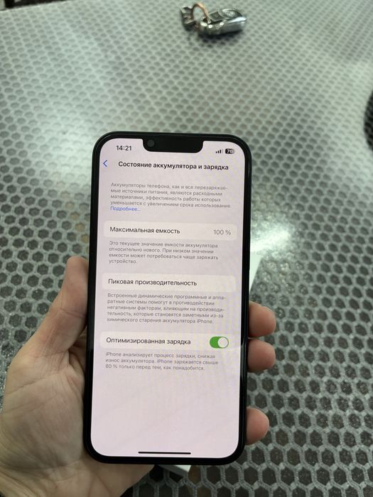 iPhone 13 128GB 100%