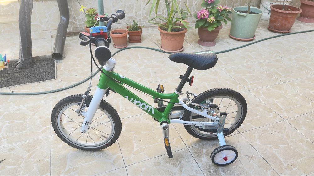 Vand bicicleta woom 2  verde