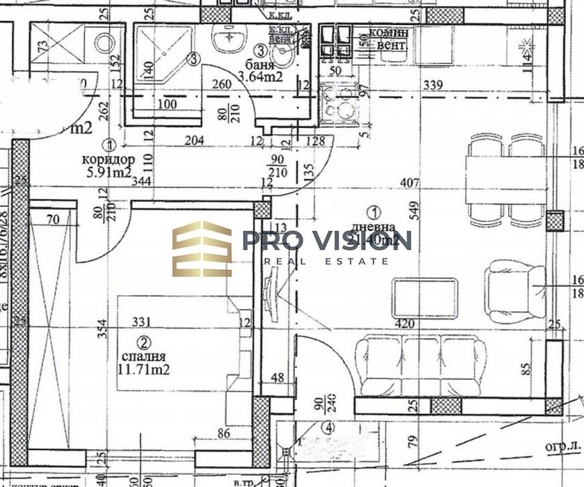 Дустаен апартамент в нова сграда в центъра на кв. Виница