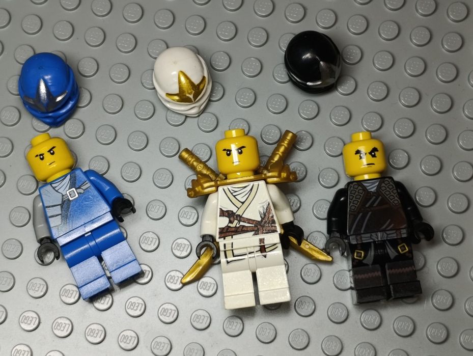 Lego Ninjago Rise Of Snakes : Lloyd, Zane, Cole, Jay ZX