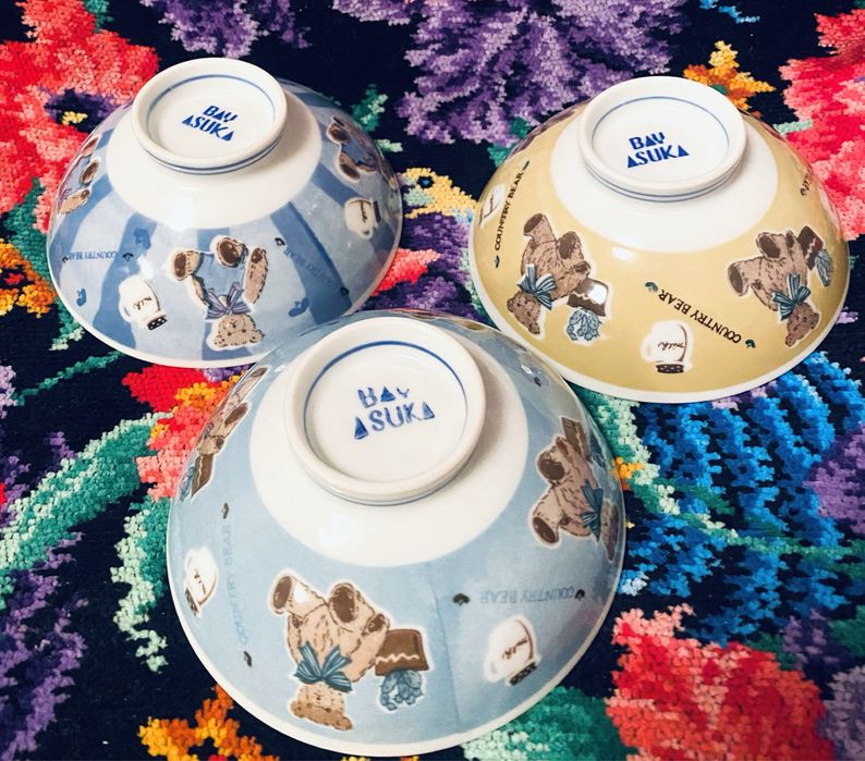 Детские пиалки с мишками