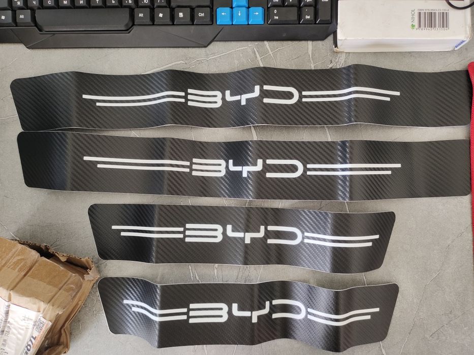 Продается наклейки от BYD оригинал.