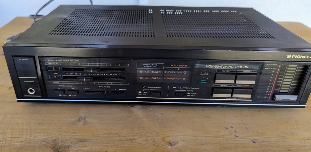 Pioneer F-447L + Pioneer SA-770 / Vintage Hi-Fi комплект