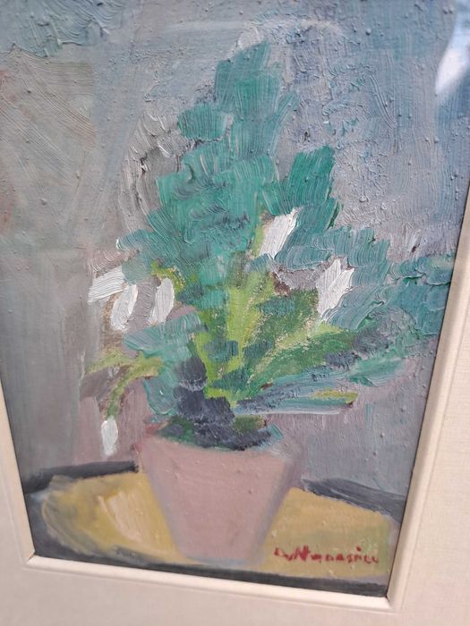 tablou pictura 40/49 cm semnat Atanasiu