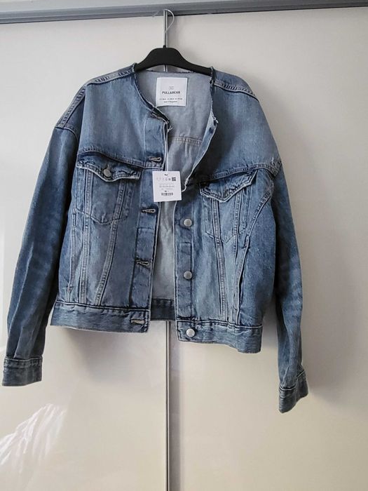 vand jacheta dama denim noua, cu eticheta, masura S PULL BEAR