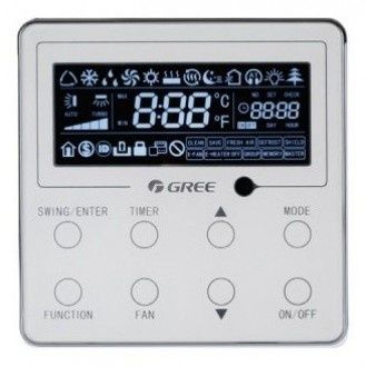Стенно жично дистанционно управление за климатични системи Gree. 
Стенно жично дистанционно управление за климатични системи Gree. 
Стенно жично диста