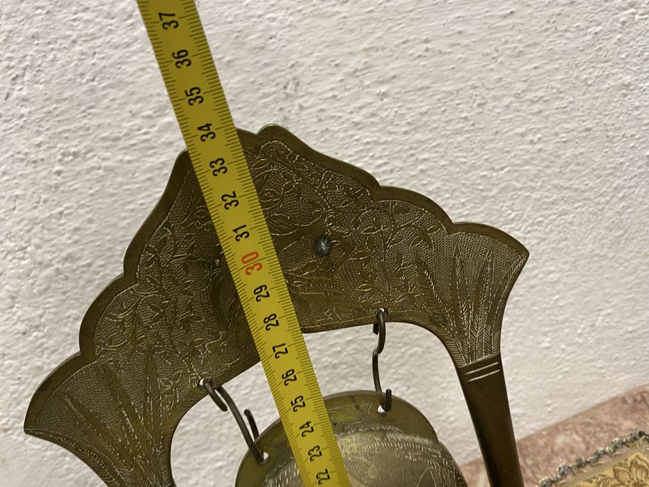 Настолен гонг от  масивен месинг от индия буда будизъм шива азия