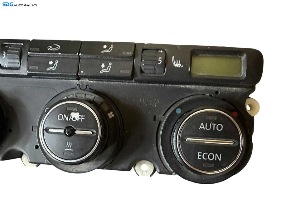 Panou Comanda AC Clima Climatronic Aer Conditionat cu Incalzire Scaune Volkswagen Touran 2003 - 2010 [V0610]