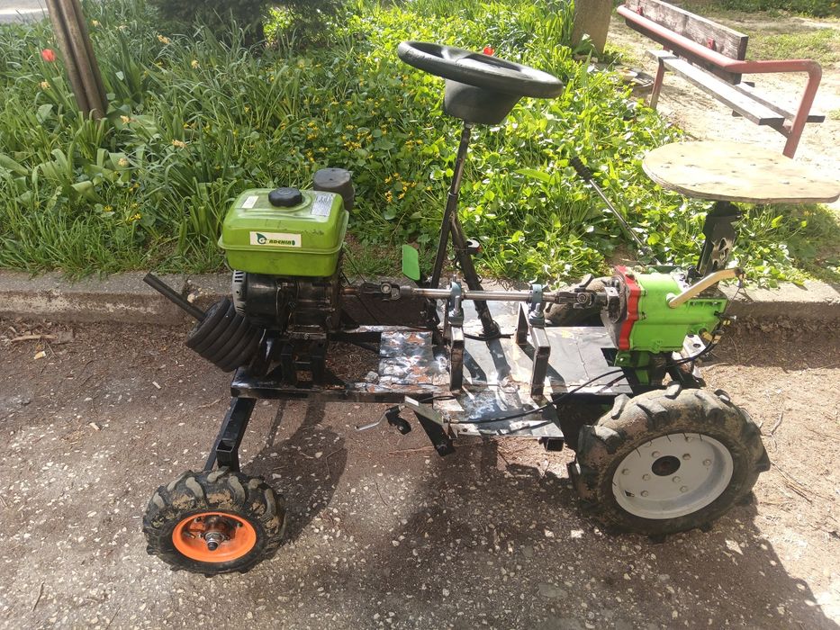 Самоделен трактор