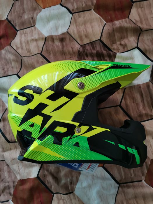 Каска за мотор, мотокрос, супермото Shark Varial Anger