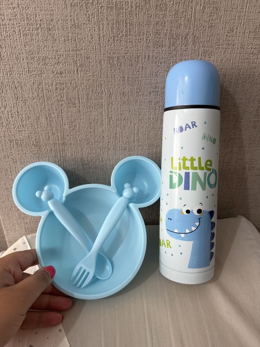 Електрическа помпа, активна гимнастика, рамка, чинийка и термос